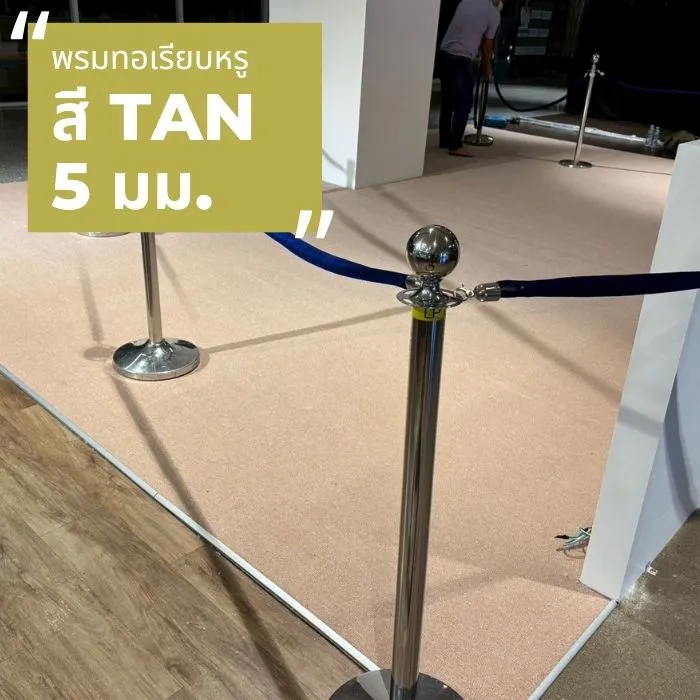 รูปตัวอย่าง งานติดตั้้ง พรม 5 มม เซนทรัลเวิล