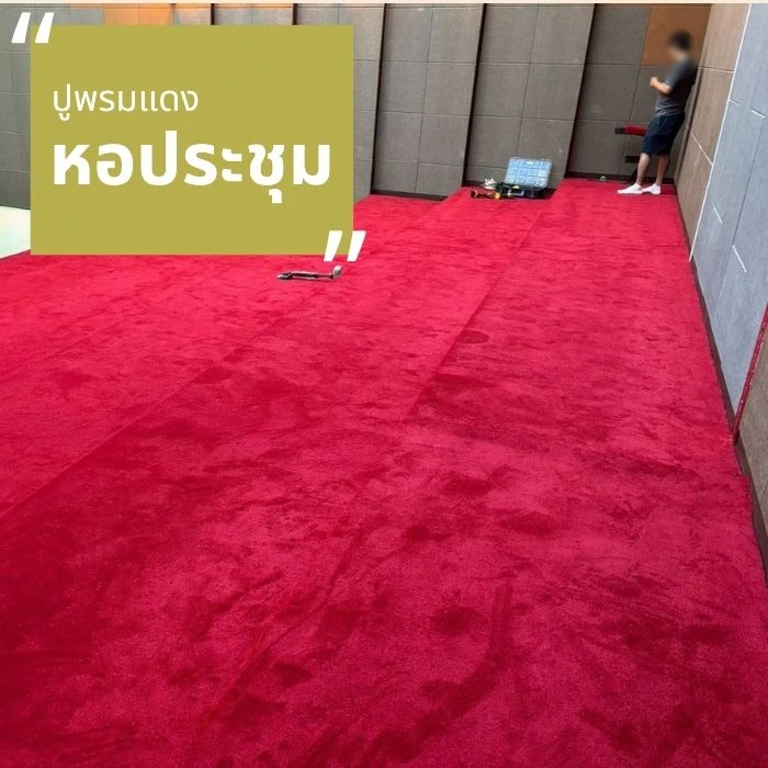 รีวิวงานปูพรมแดง ศูนย์ราชการ