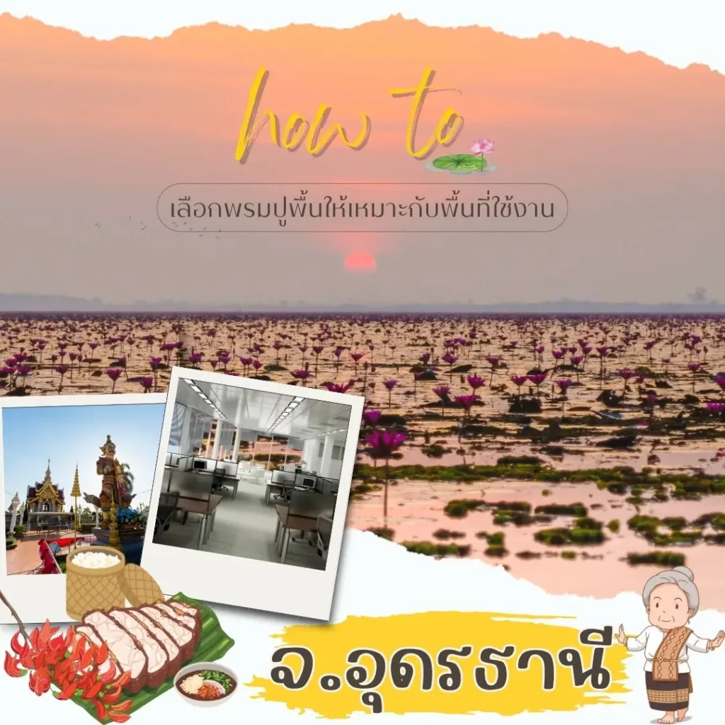 d-design ผลิตและติดตั้งพรมในเมืองอุดรธานี สวยกลมกลืนทุกพื้นที่ใช้งาน