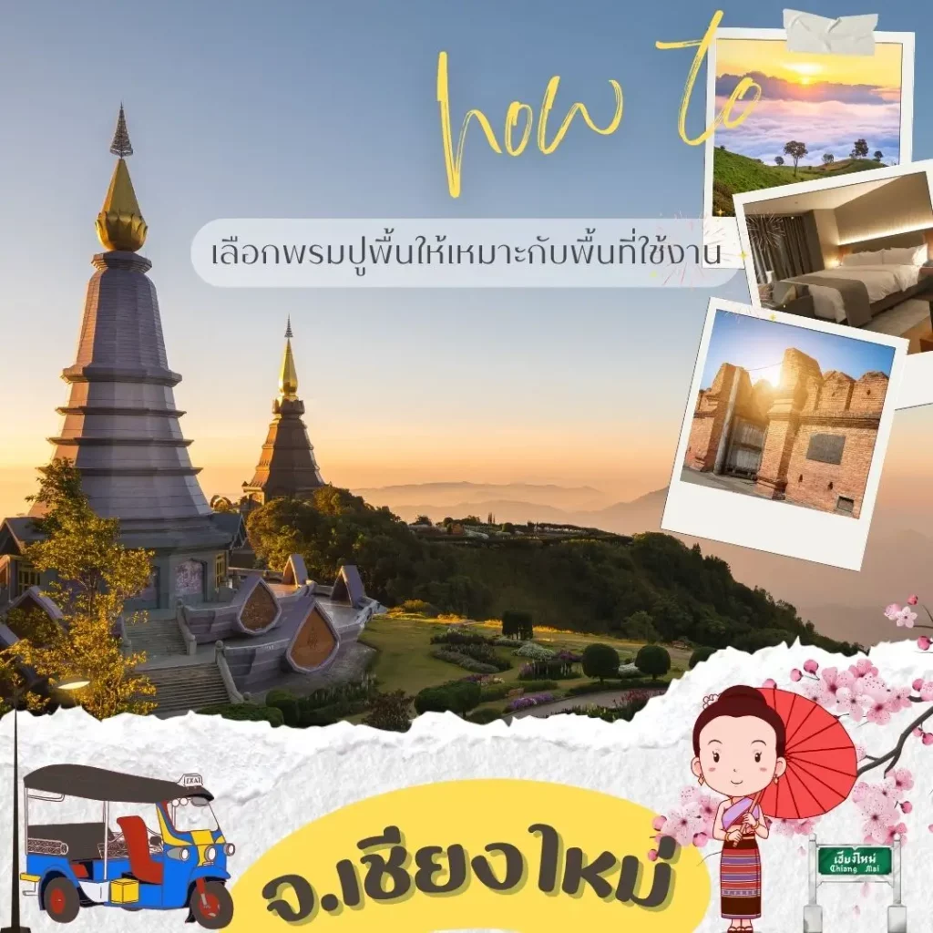 D-design รับผลิตและติดตั้งพรมตามขนาดจริง ครบจบในที่เดียว จังหวัดเชียงใหม่